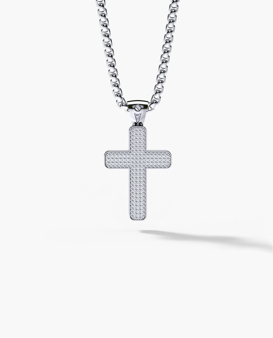 JERRITT Cross Gold Pendant with 2.00ct Diamonds