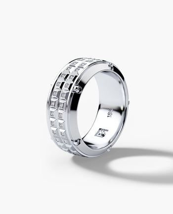 Sample - CALHOUN Gold Ring with 0.30ct Diamonds
