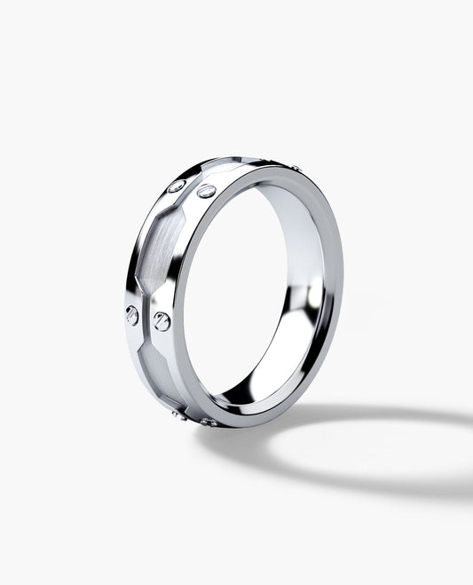 Ready to Ship - GRANT Gold Wedding Ring