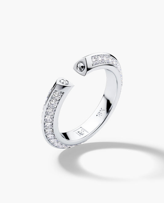 BASIN Gold Ring with 1.85ct Diamonds