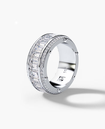 Sample - MONTE CRISTO Gold Ring with 11.60ct Diamonds