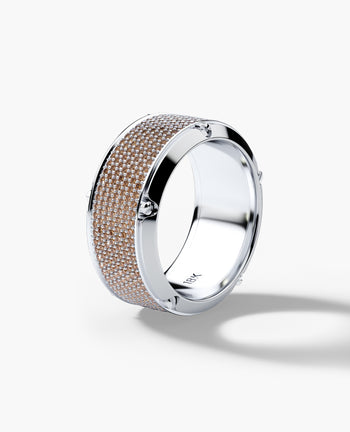 Sample - CORTEZ Gold Ring with 2.40ct KolaKola™ Brown Diamonds
