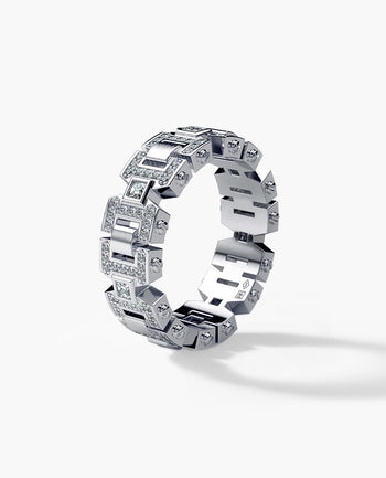 Sample - BAKER Gold Ring with 0.60ct Diamonds