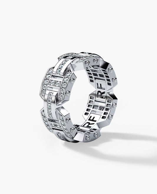 BRIGGS Gold Ring with 1.00ct Diamonds