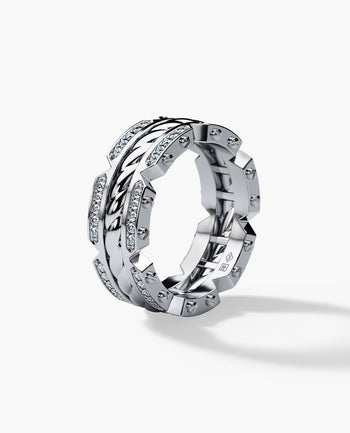 Sample - CRISSON Gold Ring with 0.70ct Diamonds