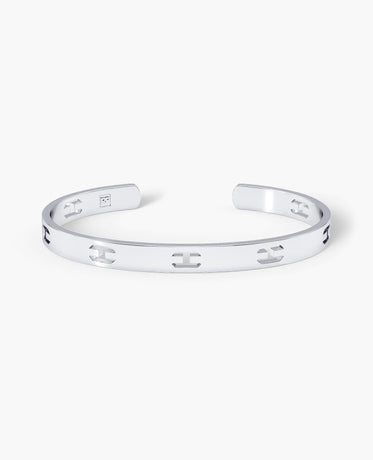 SHADOW BRIGGS Gold Cuff Bangle Bracelet - 6.5mm