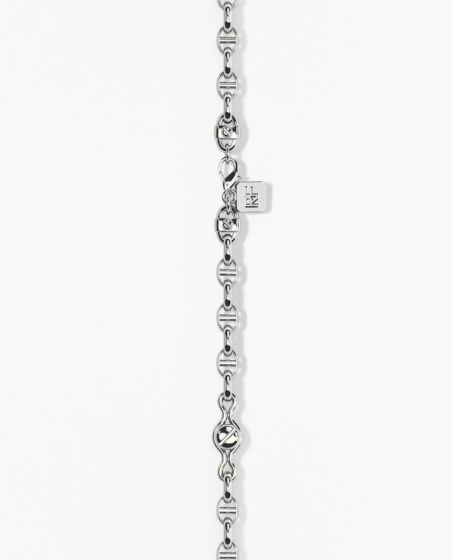 Ready to Ship - ANCHOR SOLID 18k White Gold Bracelet - 4.5mm
