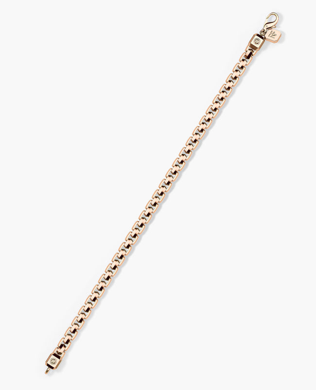 Ready to Ship - EDGE BOX Bracelet in 18k Rose Gold