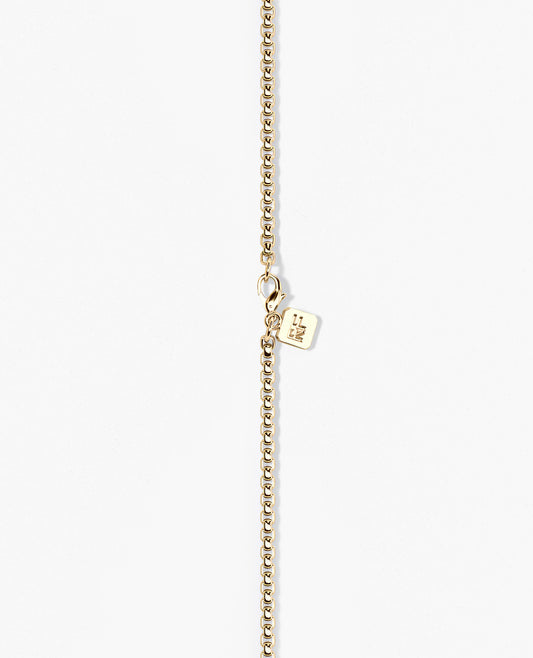 Ready to Ship - ROUND BOX Chain Necklace - 2.5mm