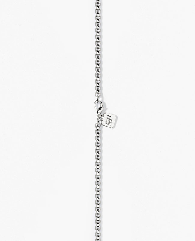 ROUND BOX Silver Chain Necklace - 2.5mm