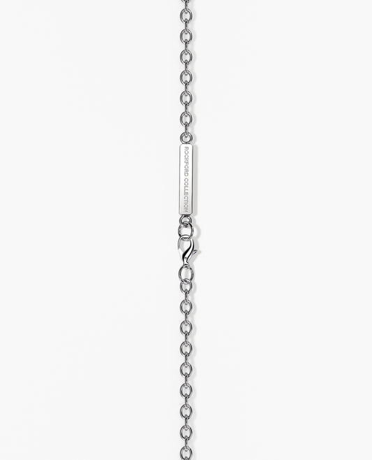 CABLE Silver Chain Necklace - 3mm