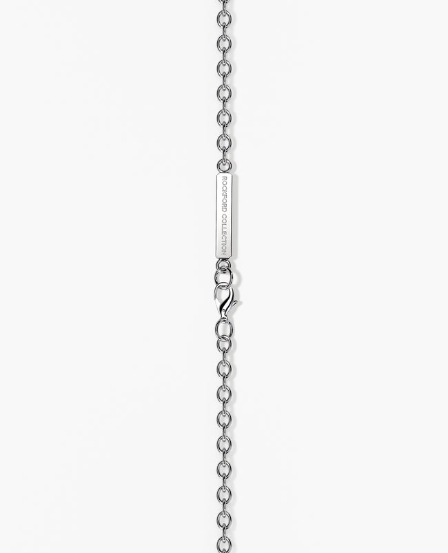 CABLE Silver Chain Necklace - 3mm