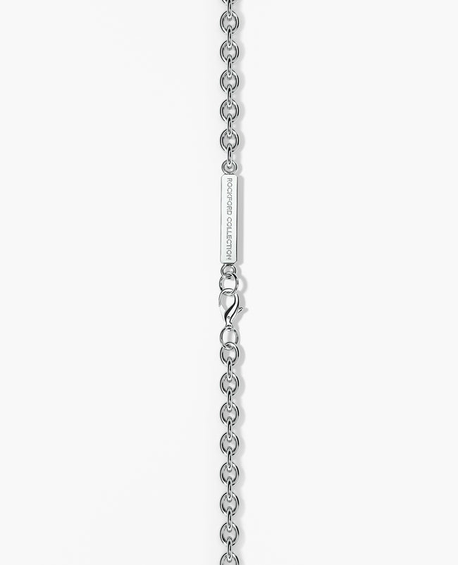 CABLE Silver Chain Necklace - 4mm