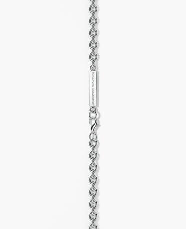 CABLE Silver Chain Necklace - 4mm