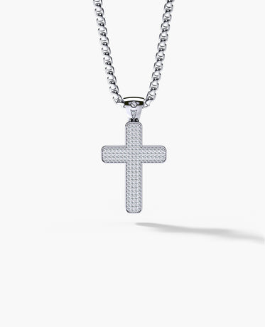 JERRITT Cross Gold Pendant with 2.00ct Diamonds