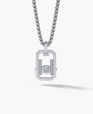 LA PAZ Gold Pendant with 0.25ct Diamonds