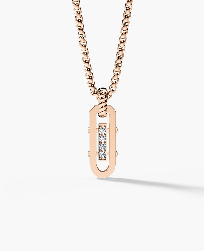 ROPES Amulet Gold Pendant with 0.20ct Diamonds