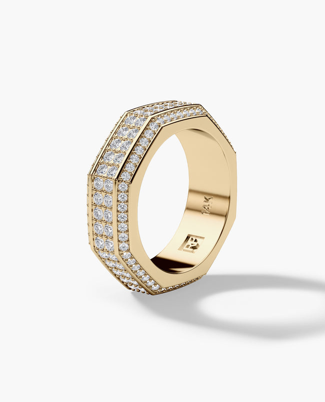 DENTON Gold Ring with 2.40ct Diamonds