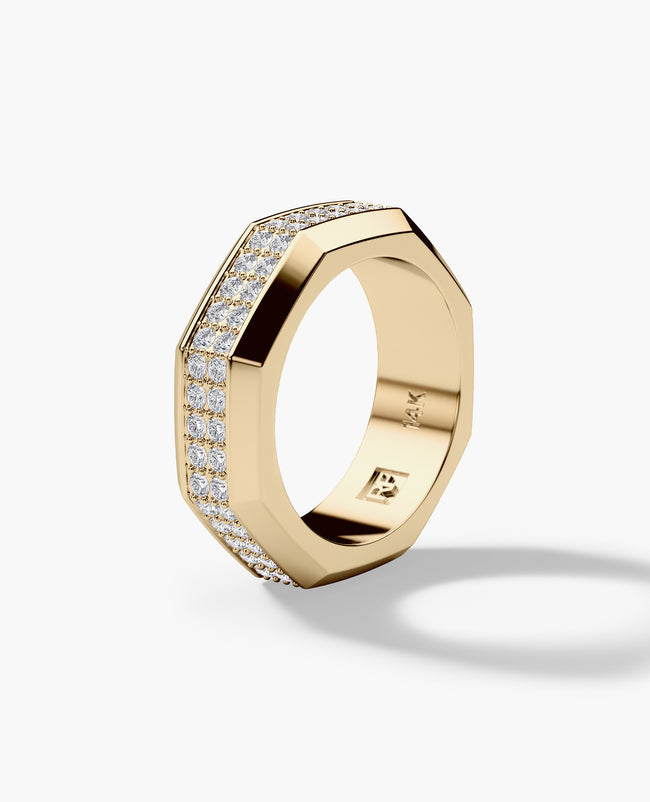 DENTON Gold Ring with 1.60ct Diamonds