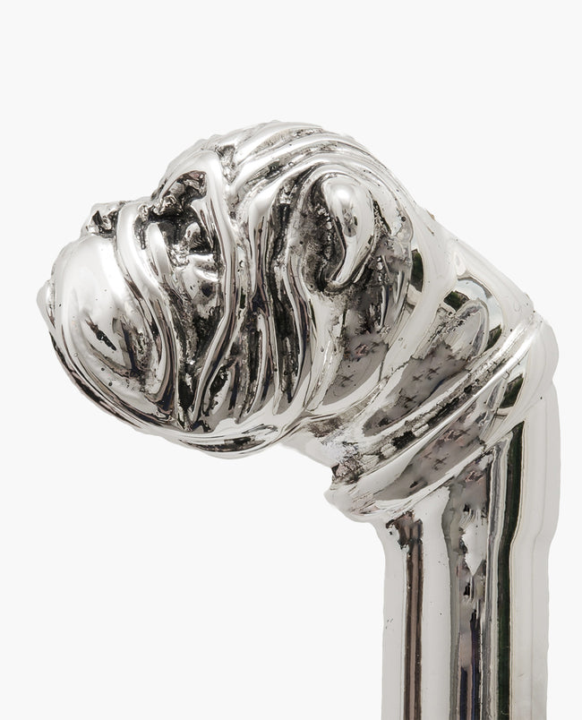 Rockford Collection x Pasotti Silver Plated Bulldog Shoehorn - Handmade in Italy