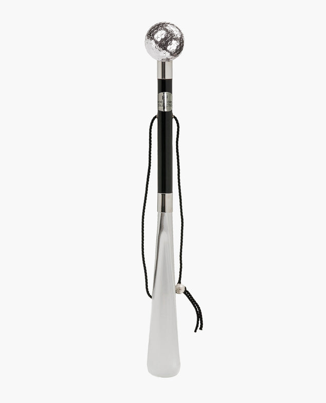 Rockford Collection x Pasotti Silver Plated Golf Ball Shoehorn - Handmade in Italy