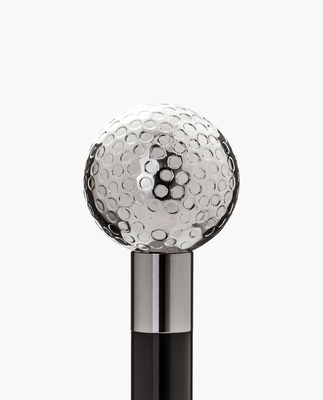 Rockford Collection x Pasotti Silver Plated Golf Ball Shoehorn - Handmade in Italy