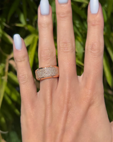 CORTEZ Gold Ring with 2.40ct KolaKola™ Brown Diamonds