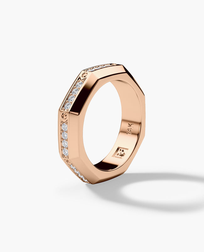 DENTON Gold Ring with 0.60ct Diamonds