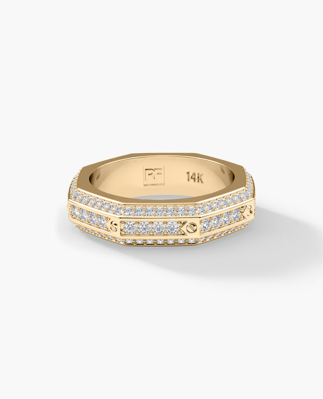 DENTON Gold Ring with 1.50ct Diamonds