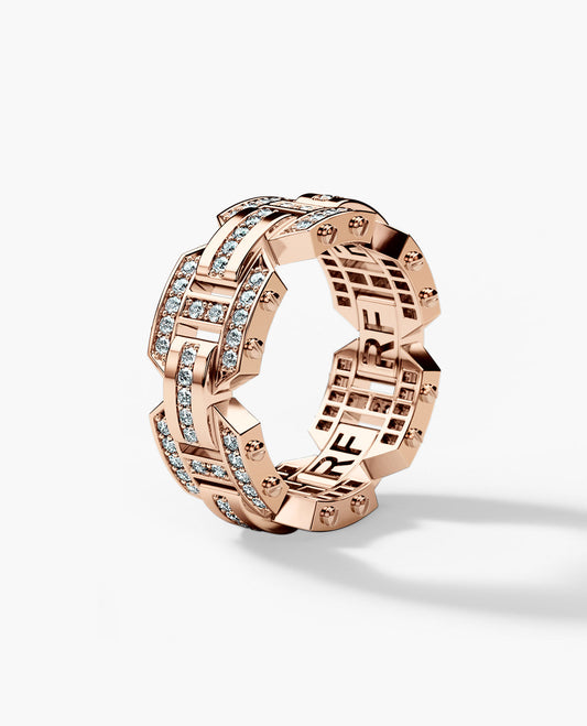 Ready to Ship - BRIGGS Gold Ring with 1.00ct Diamonds