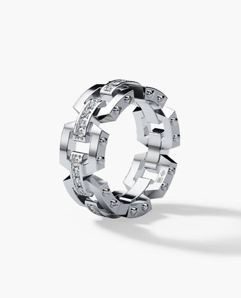 Sample - Ready to Ship - NORTHSTAR Gold Ring with 0.60ct Diamonds