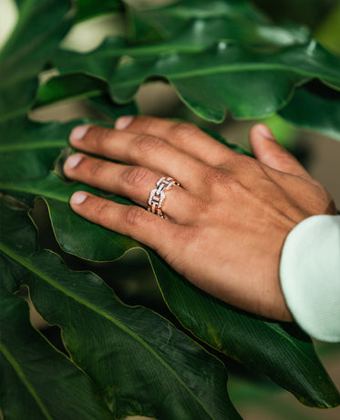 BRIGGS Gold Ring with 1.00ct Diamonds