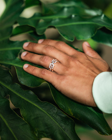 BRIGGS Gold Ring with 1.00ct Diamonds