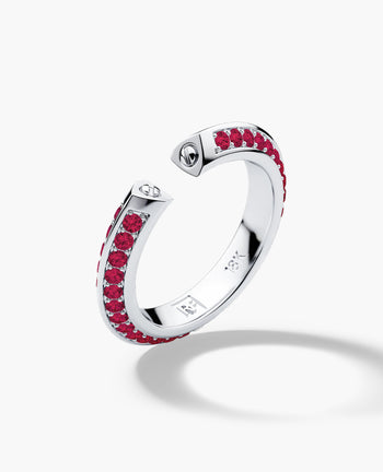 Sample - BASIN Gold Ring with 1.85ct Rubies