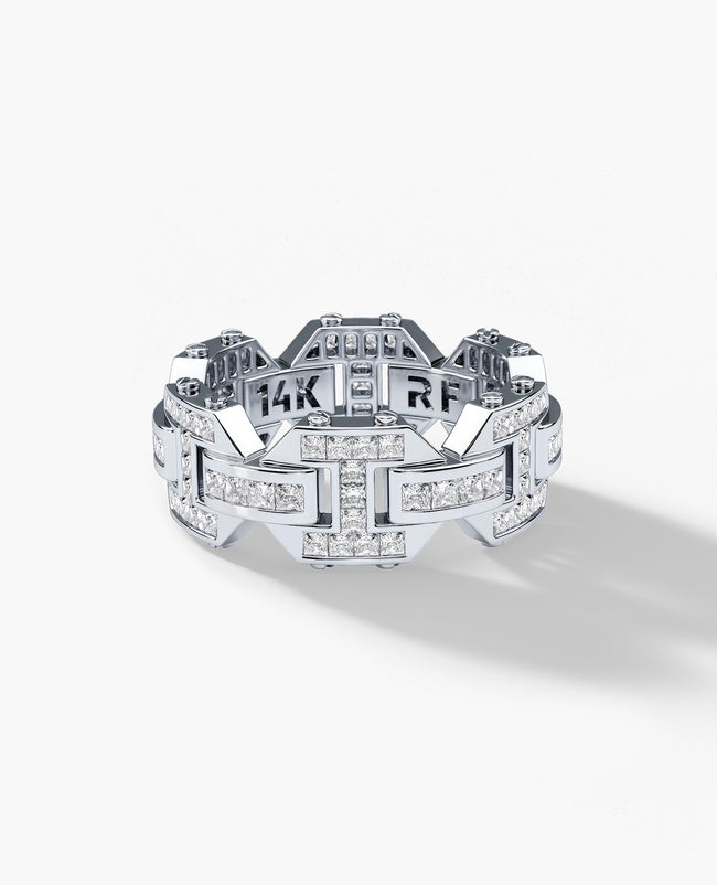 BRIGGS Gold Ring with 2.25ct Diamonds