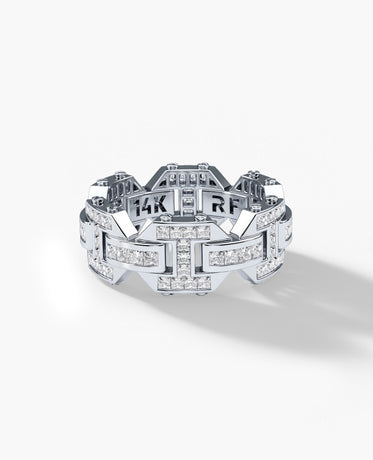 BRIGGS Gold Ring with 2.25ct Diamonds