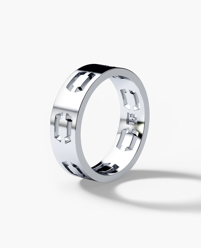 SHADOW NORTHSTAR Gold Ring - Wide Version