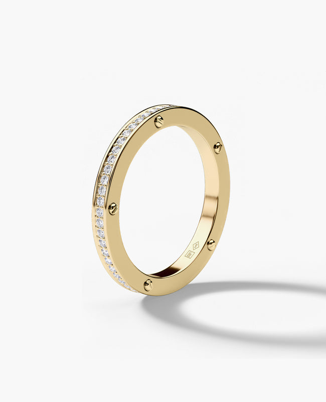 NORSE Gold Ring with 0.55ct Diamonds