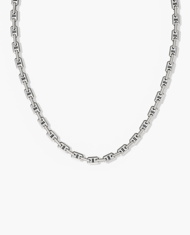 HERCULES Silver Chain Necklace - 7mm