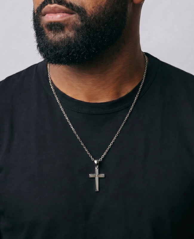 Ready to Ship - CROSS Silver Pendant