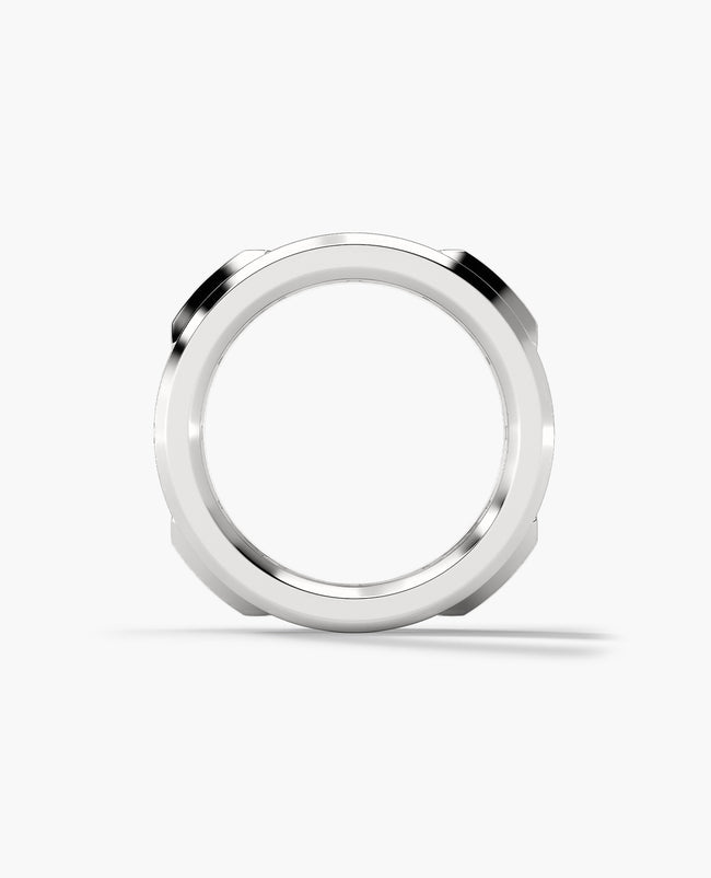 HERCULES Silver Ring - Wide Version