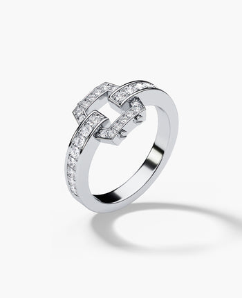 Sample - NORTHSTAR MINI Gold Ring with 0.50ct Diamonds