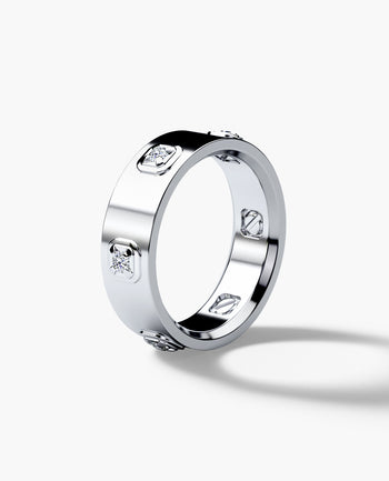 Sample - AMADOR Gold Ring with 0.30ct Diamonds