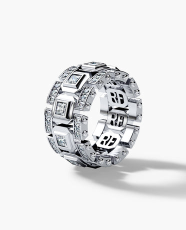LA PAZ Gold Ring with 3.30ct Diamonds