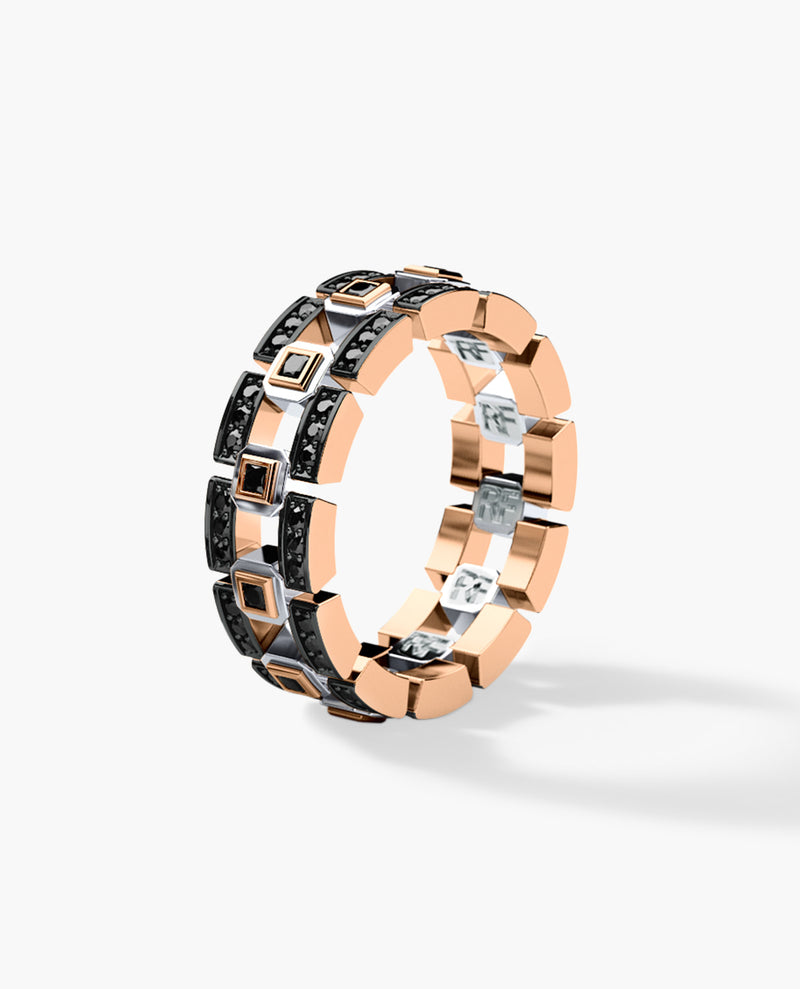 Two-Tone Wedding Ring Bands for Men & Women | Rockford Collection