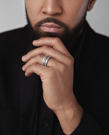 ROPES Gold Ring with 1.05ct Diamonds