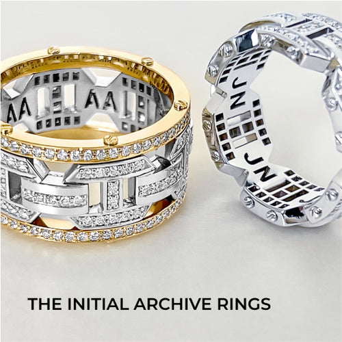 Wide Rings for Women | Gold & Diamond Wide Rings - Rockford Collection